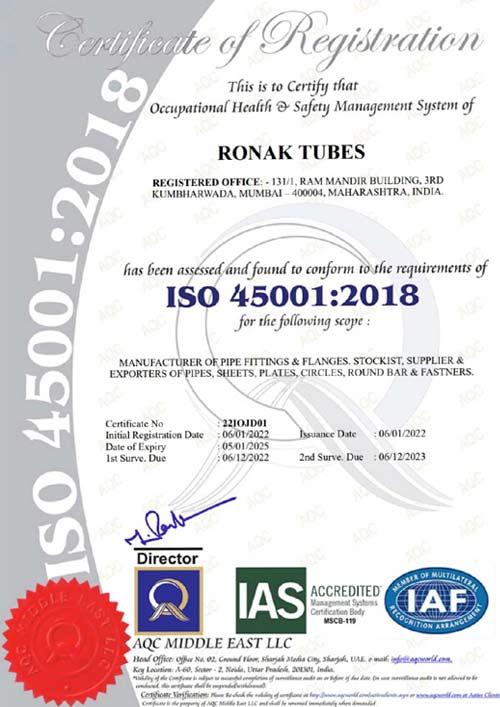 ISO 45001: 2018