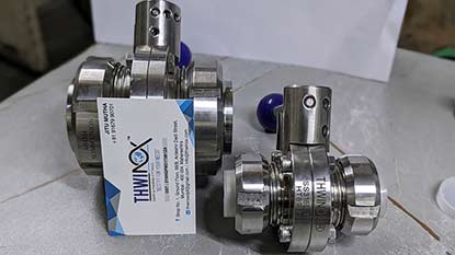 SS316L SMS Butterfly Valve SS316L SMS Butterfly Valve