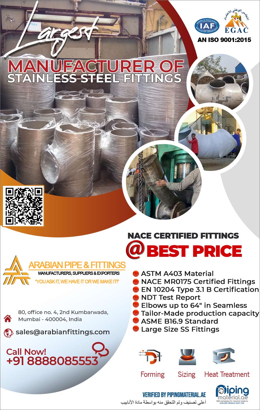 Stainless Steel Fittings manufacturer in India