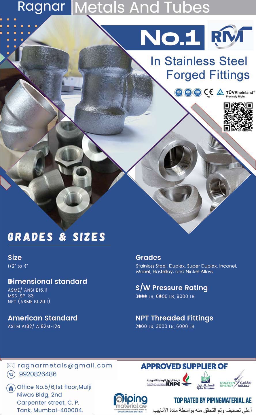 Stainless Steel Forged Fittings Manufacturer in Mumbai Stainless Steel Forged Fittings Manufacturer in Mumbai