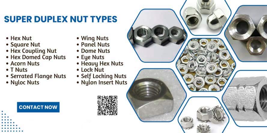 Super Duplex Nut Types Super Duplex Nut Types