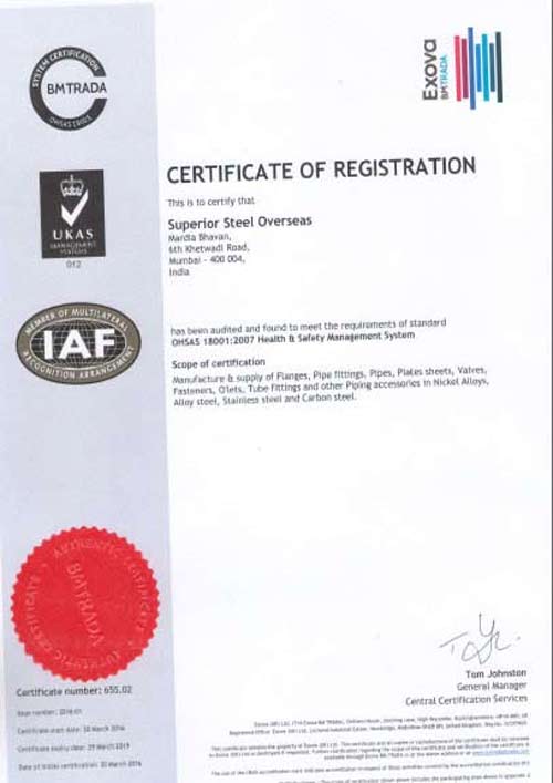 Certificate of Registration