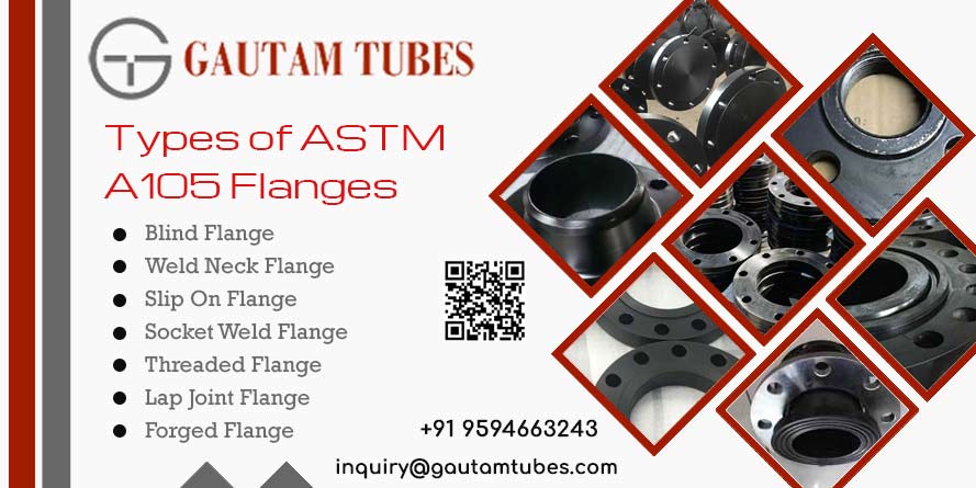 Types of ASTM A105 Carbon Steel Flanges Types of ASTM A105 Carbon Steel Flanges